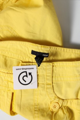 Dámske kraťasy  H&M, Veľkosť S, Farba Žltá, Cena  5,54 €