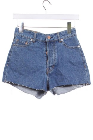 Pantaloni scurți de femei H&M, Mărime XS, Culoare Albastru, Preț 29,92 Lei