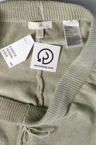 Дамски къс панталон H&M, Размер L, Цвят Зелен, Цена 13,95 лв.