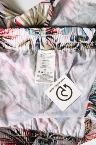 Γυναικείο κοντό παντελόνι Hurley, Μέγεθος XXL, Χρώμα Πολύχρωμο, Τιμή 15,44 €