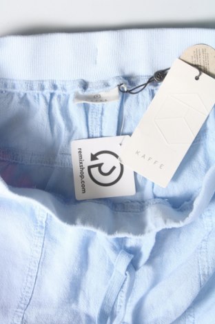 Γυναικείο κοντό παντελόνι Kaffe, Μέγεθος L, Χρώμα Μπλέ, Τιμή 17,86 €