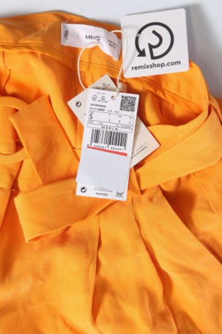Дамски къс панталон Mango, Размер S, Цвят Оранжев, Цена 20,70 лв.