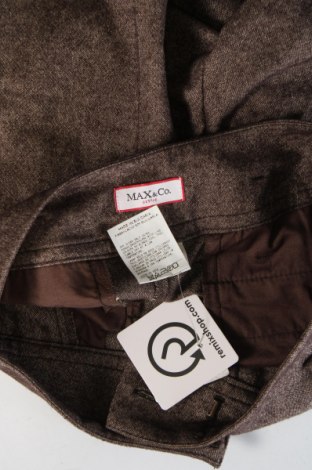 Γυναικείο κοντό παντελόνι Max&Co., Μέγεθος XS, Χρώμα Καφέ, Τιμή 46,02 €