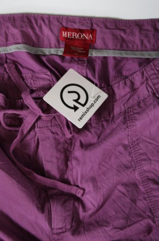 Pantaloni scurți de femei Merona, Mărime XL, Culoare Mov, Preț 62,50 Lei