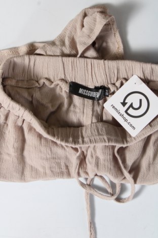 Γυναικείο κοντό παντελόνι Missguided, Μέγεθος S, Χρώμα  Μπέζ, Τιμή 5,48 €