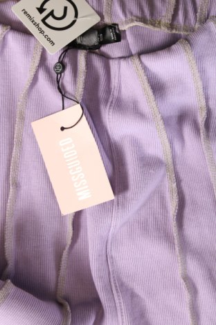 Γυναικείο κοντό παντελόνι Missguided, Μέγεθος S, Χρώμα Βιολετί, Τιμή 7,19 €