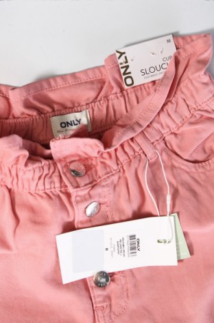 Дамски къс панталон ONLY, Размер M, Цвят Розов, Цена 23,00 лв.