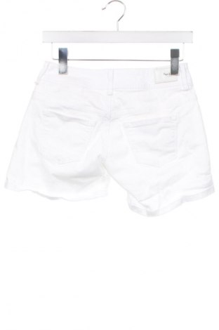 Γυναικείο κοντό παντελόνι Pepe Jeans, Μέγεθος XS, Χρώμα Λευκό, Τιμή 28,63 €