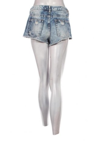 Γυναικείο κοντό παντελόνι Pull&Bear, Μέγεθος M, Χρώμα Μπλέ, Τιμή 11,75 €