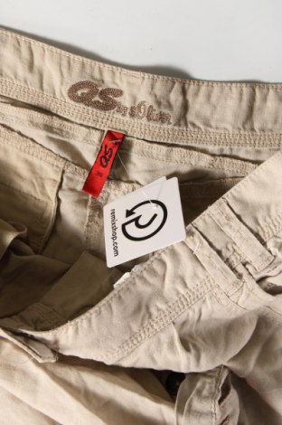 Pantaloni scurți de femei Q/S by S.Oliver, Mărime S, Culoare Bej, Preț 52,04 Lei