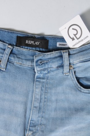 Γυναικείο κοντό παντελόνι Replay, Μέγεθος S, Χρώμα Μπλέ, Τιμή 35,38 €