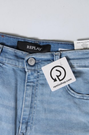 Γυναικείο κοντό παντελόνι Replay, Μέγεθος M, Χρώμα Μπλέ, Τιμή 37,42 €