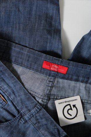 Дамски къс панталон S.Oliver, Размер XL, Цвят Син, Цена 33,24 лв.