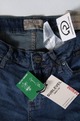 Γυναικείο κοντό παντελόνι Sublevel, Μέγεθος S, Χρώμα Μπλέ, Τιμή 7,19 €