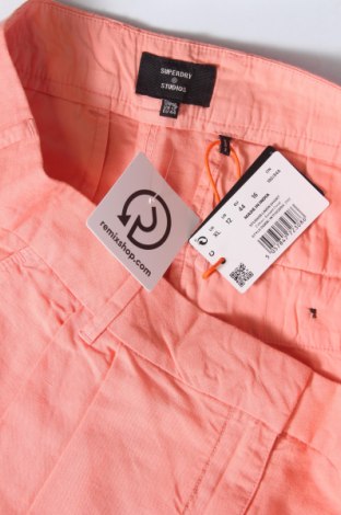 Γυναικείο κοντό παντελόνι Superdry, Μέγεθος XL, Χρώμα Ρόζ , Τιμή 20,64 €