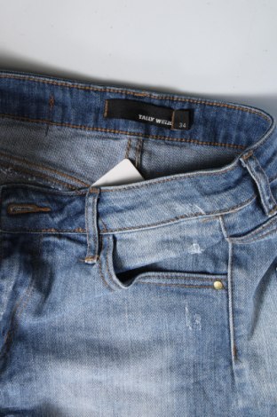Дамски къс панталон Tally Weijl, Размер XS, Цвят Син, Цена 7,60 лв.
