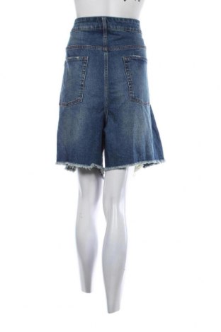 Γυναικείο κοντό παντελόνι Terra & Sky, Μέγεθος 4XL, Χρώμα Μπλέ, Τιμή 11,75 €