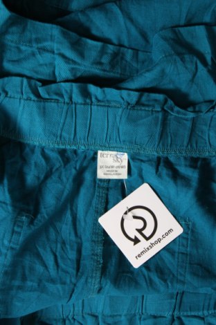 Γυναικείο κοντό παντελόνι Terra & Sky, Μέγεθος 4XL, Χρώμα Μπλέ, Τιμή 10,93 €