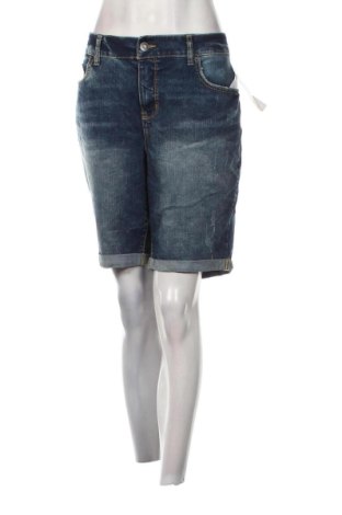 Pantaloni scurți de femei Time and tru, Mărime XL, Culoare Albastru, Preț 101,97 Lei