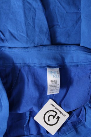 Γυναικείο κοντό παντελόνι Time and tru, Μέγεθος XL, Χρώμα Μπλέ, Τιμή 11,75 €