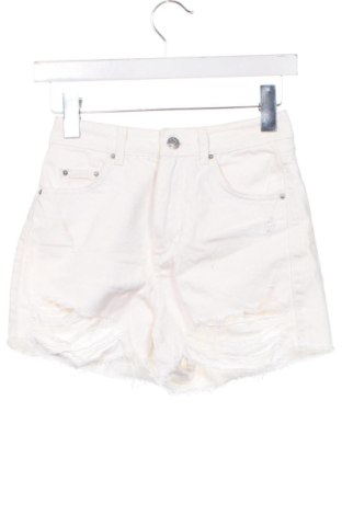 Дамски къс панталон Topshop Moto, Размер XS, Цвят Бял, Цена 26,05 лв.
