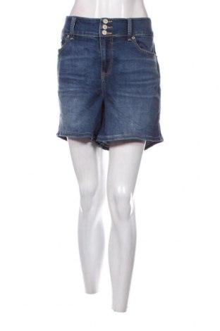 Pantaloni scurți de femei Torrid, Mărime XXL, Culoare Albastru, Preț 76,48 Lei