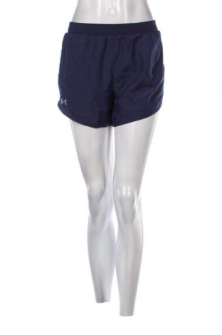 Γυναικείο κοντό παντελόνι Under Armour, Μέγεθος L, Χρώμα Μπλέ, Τιμή 11,57 €