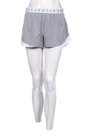 Γυναικείο κοντό παντελόνι Under Armour, Μέγεθος L, Χρώμα Γκρί, Τιμή 21,03 €