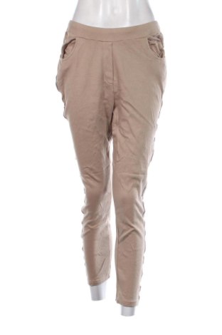 Damen Leggings, Größe L, Farbe Beige, Preis 6,88 €