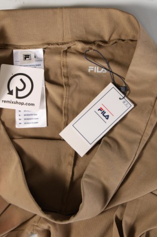 Γυναικείο κολάν FILA, Μέγεθος XL, Χρώμα  Μπέζ, Τιμή 21,83 €
