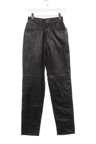Pantaloni de piele pentru damă, Mărime XS, Culoare Maro, Preț 263,27 Lei