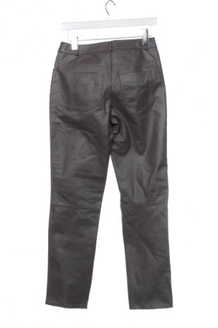 Γυναικείο παντελόνι δερμάτινο Ashley Brooke, Μέγεθος XS, Χρώμα Γκρί, Τιμή 103,84 €