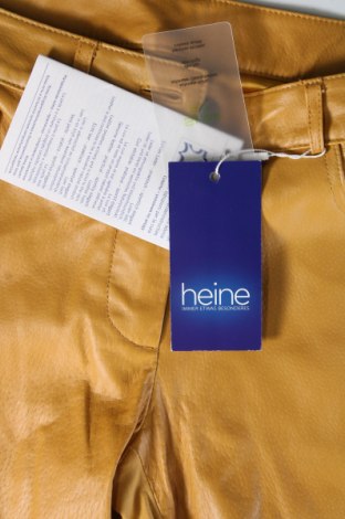 Damen Lederhose Heine, Größe S, Farbe Gelb, Preis € 80,48