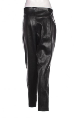 Γυναικείο παντελόνι δερμάτινο Mango, Μέγεθος XXL, Χρώμα Μαύρο, Τιμή 66,24 €