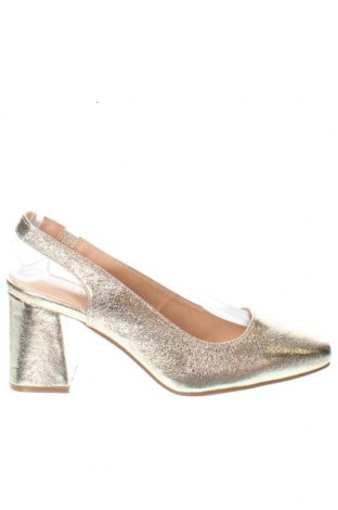Γυναικεία παπούτσια Camaieu, Μέγεθος 39, Χρώμα Χρυσαφί, Τιμή 18,86 €