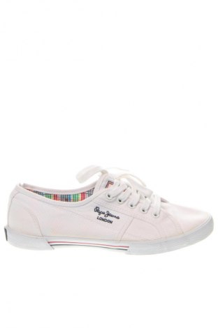 Γυναικεία παπούτσια Pepe Jeans, Μέγεθος 40, Χρώμα Λευκό, Τιμή 32,16 €
