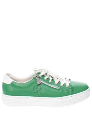Дамски обувки Rieker, Размер 37, Цвят Зелен, Цена 172,92 лв.