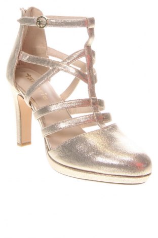 Γυναικεία παπούτσια Tamaris, Μέγεθος 39, Χρώμα Χρυσαφί, Τιμή 27,84 €