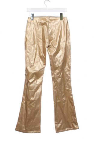 Дамски панталон, Размер XS, Цвят Златист, Цена 9,86 лв.