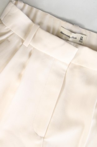 Damskie spodnie Abercrombie & Fitch, Rozmiar XS, Kolor Biały, Cena 207,91 zł