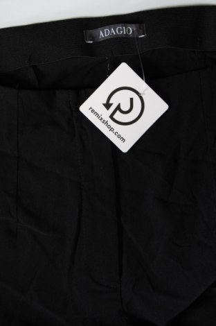 Γυναικείο παντελόνι Adagio, Μέγεθος XL, Χρώμα Μαύρο, Τιμή 9,87 €