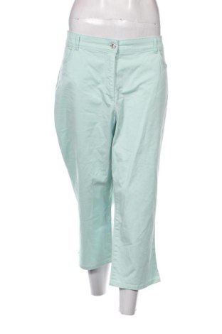 Γυναικείο παντελόνι Adagio, Μέγεθος XXL, Χρώμα Μπλέ, Τιμή 15,00 €