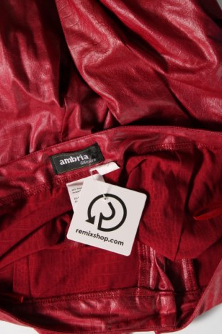 Pantaloni de femei Ambria, Mărime M, Culoare Roșu, Preț 42,93 Lei
