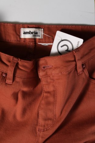 Pantaloni de femei Ambria, Mărime M, Culoare Portocaliu, Preț 42,93 Lei