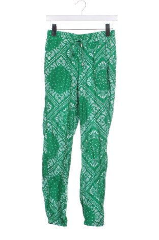 Дамски панталон Amisu, Размер XS, Цвят Зелен, Цена 7,54 лв.