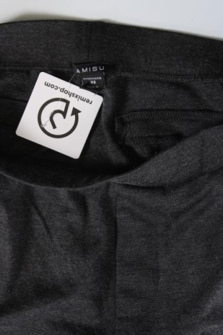 Дамски панталон Amisu, Размер XS, Цвят Сив, Цена 39,75 лв.