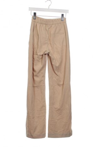 Dámské kalhoty  Bershka, Velikost XS, Barva Béžová, Cena  185,00 Kč
