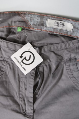 Pantaloni de femei Cecil, Mărime M, Culoare Gri, Preț 60,69 Lei