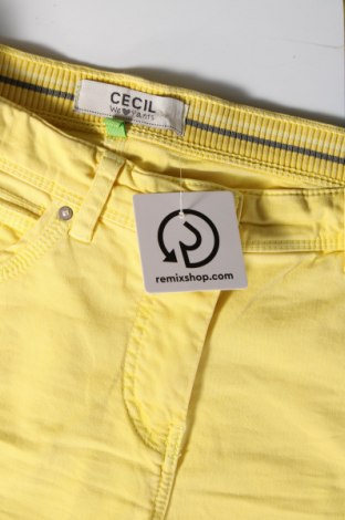 Γυναικείο παντελόνι Cecil, Μέγεθος L, Χρώμα Κίτρινο, Τιμή 13,95 €