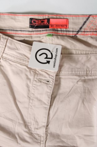 Γυναικείο παντελόνι Cecil, Μέγεθος XXL, Χρώμα  Μπέζ, Τιμή 25,36 €